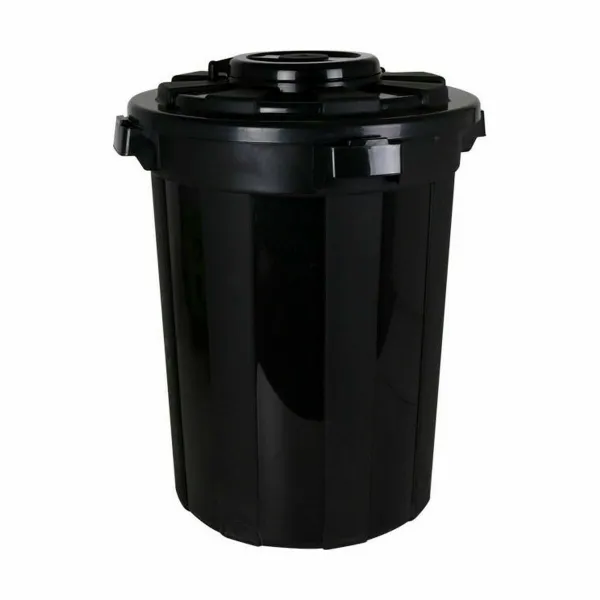 Мусорное ведро Dem Hop Чёрный 70 L (3 штук)