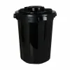 Мусорное ведро Dem Hop Чёрный 70 L (3 штук)