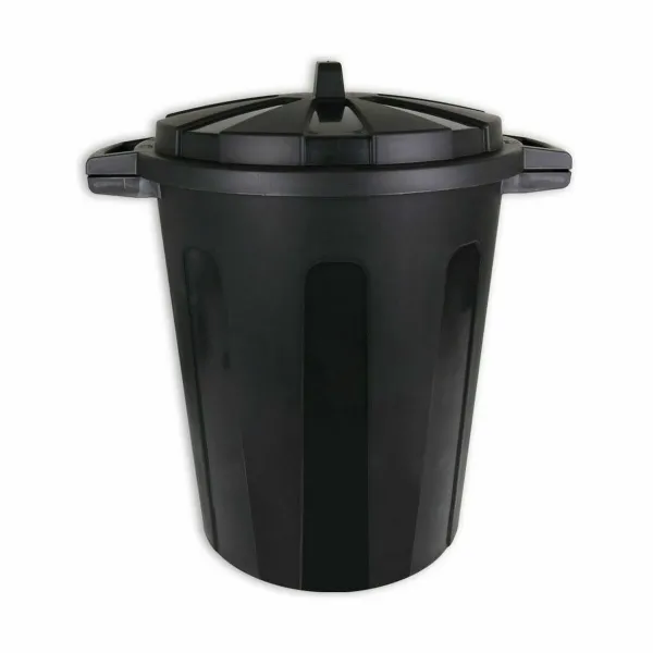 Мусорное ведро Dem 70 L Чёрный 56 x 45 x 60 cm (3 штук)