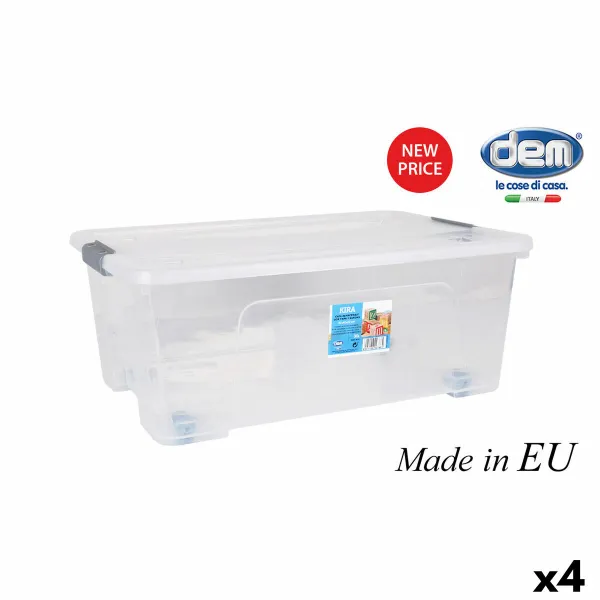 Universali dėžė Dem Kira 36 L 57 x 40 x 22 cm (4 vnt.)