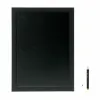Board Securit Woody Teak Wall Black 80 x 60 cm
