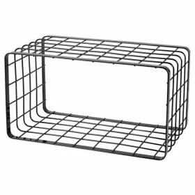 Универсальный органайзер Inde Чёрный 34 x 19 x 18 cm гриль (2 штук)