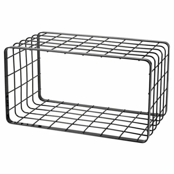 Универсальный органайзер Inde Чёрный 34 x 19 x 18 cm гриль (2 штук)