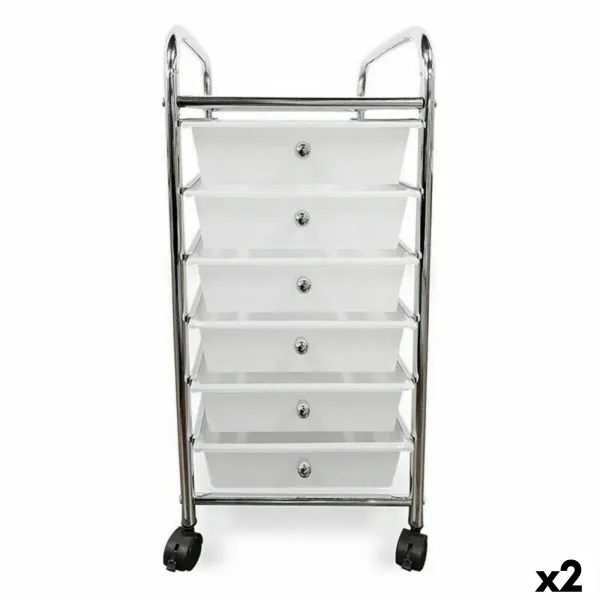Portable Tool Chest Confortime Conforti Metal (2 Units)