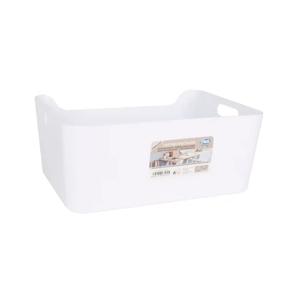 Универсальная корзина Dem Белый 33 x 24 x 14,5 cm (12 штук)