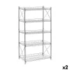 Hyllyt Confortime Metalli 52 x 34 x 110 cm (2 osaa)