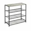 Полка Confortime Чёрный Металл 60 x 30 x 63,5 cm (3 штук)