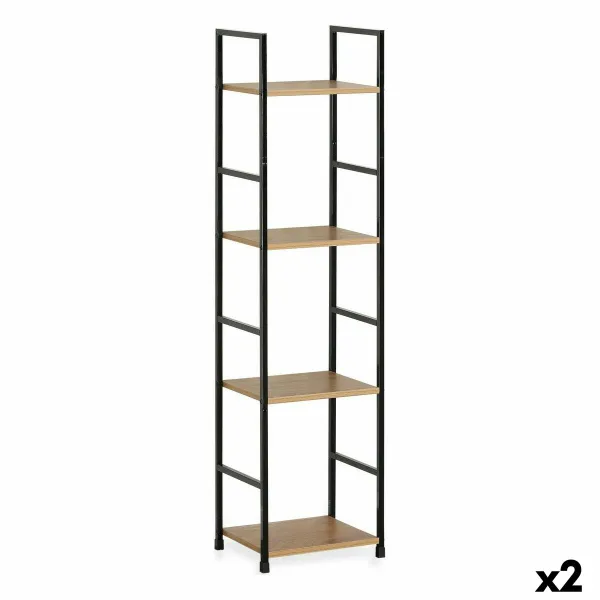 Lentyna Confortime 4 Lentynos Metalinis 29,1 x 23,5 x 112 cm (2 vnt.)