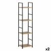 Lentyna Confortime 4 Lentynos Metalinis 29,1 x 23,5 x 112 cm (2 vnt.)