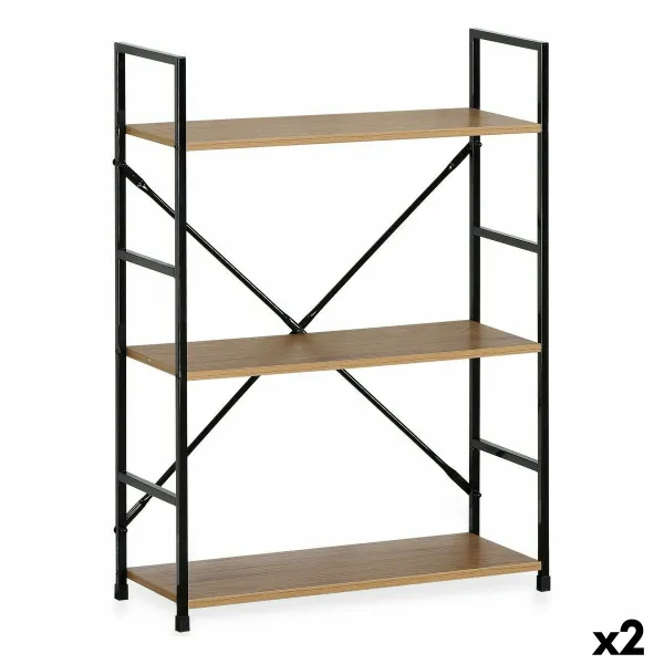 Hyllyt Confortime 3 Hyllyt Metalli (2 osaa)