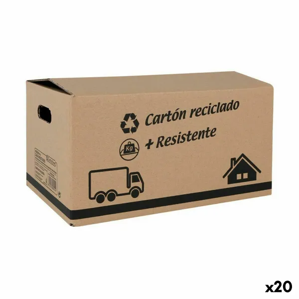 Sandėliavimo dėžutė su dangteliu Confortime Kartonas 40 X 25 X 20 cm (20 vnt.)