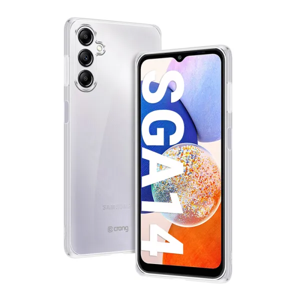 Crong Crystal Slim Cover - Samsung Galaxy A14 5G Case (Transparent)