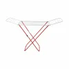 Folding clothes line Supernet White Red 127 x 50 x 2 cm (6 Units)