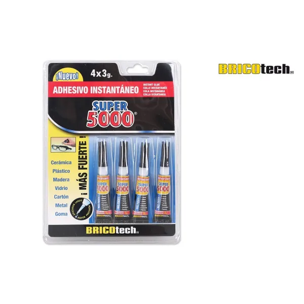 Instant Adhesive Bricotech Super 5000 3 g (24 Units)