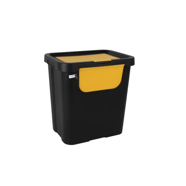 Kierrätysastia Tontarelli Moda double Keltainen (6 osaa) 24 L