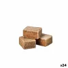 Waxed Wood for the Barbecue Algon Wood (24 Units)
