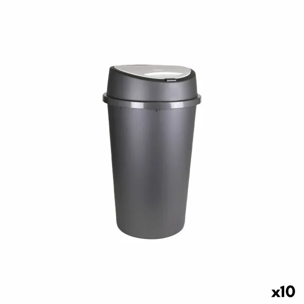Мусорное ведро Tontarelli Bingo Графитовый 45 L (10 штук)