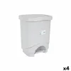Мусорное ведро с педалью Tontarelli Idea Серый 24 L (4 штук)