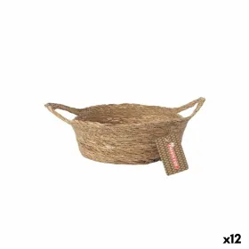 Универсальная корзина Privilege   Коричневый плетеный ø 22 x 8 cm (12 штук)