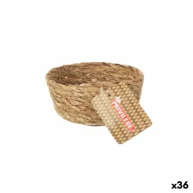 Универсальная корзина Privilege   Коричневый плетеный Круглая ø 12 x 5 cm (36 штук)