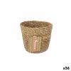 Monikäyttöinen kori Privilege   Ruskea korihuonekalut Pyöreä ø 12 x 11 cm (36 Osaa)
