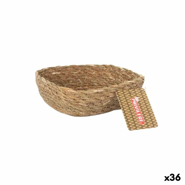 Универсальная корзина Privilege   Коричневый плетеный Прямоугольный 13 x 10 x 5 cm (36 штук)