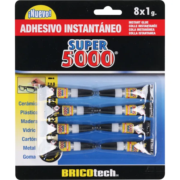 Мгновенный клей Bricotech Super 5000 1 g (36 штук)