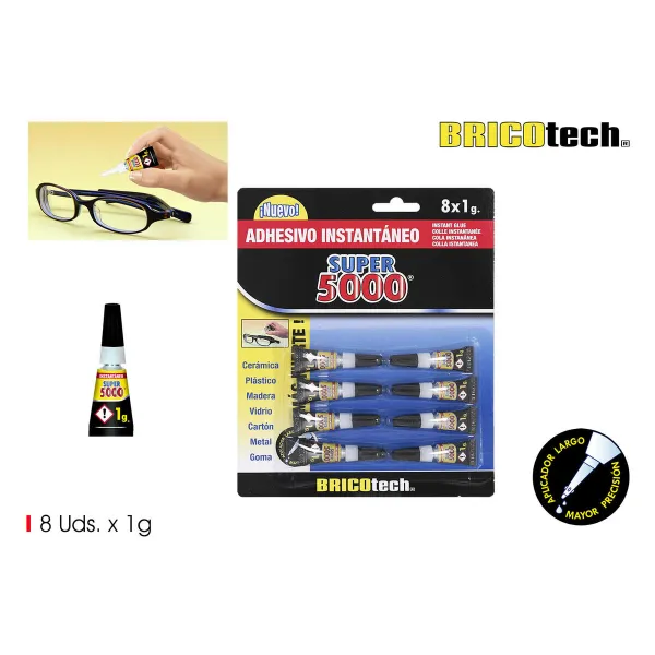 Мгновенный клей Bricotech Super 5000 1 g (36 штук)