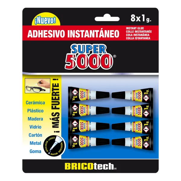 Мгновенный клей Bricotech Super 5000 1 g (36 штук)