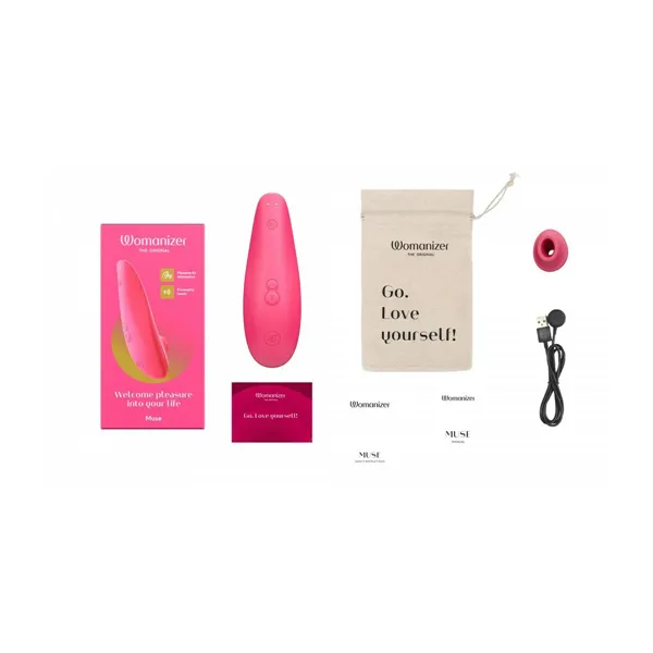 Clitoris Suction Stimulator Womanizer Pink