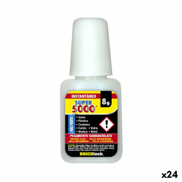 Super klijai Bricotech Super 5000 8 g (24 vnt.)