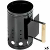 Ignition Grate for Barbecue Algon 16 x 27 cm (6 Units)