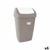 Мусорное ведро Tontarelli Aurora Серый 55 L (6 штук)