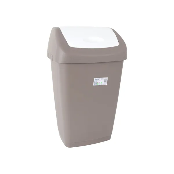 Мусорное ведро Tontarelli Aurora Серый 55 L (6 штук)
