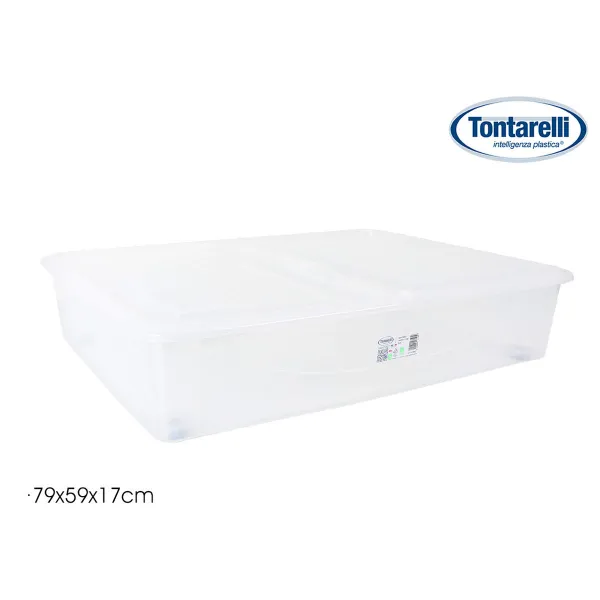 Контейнер для хранения Tontarelli 79 x 59 x 17 cm (6 штук)