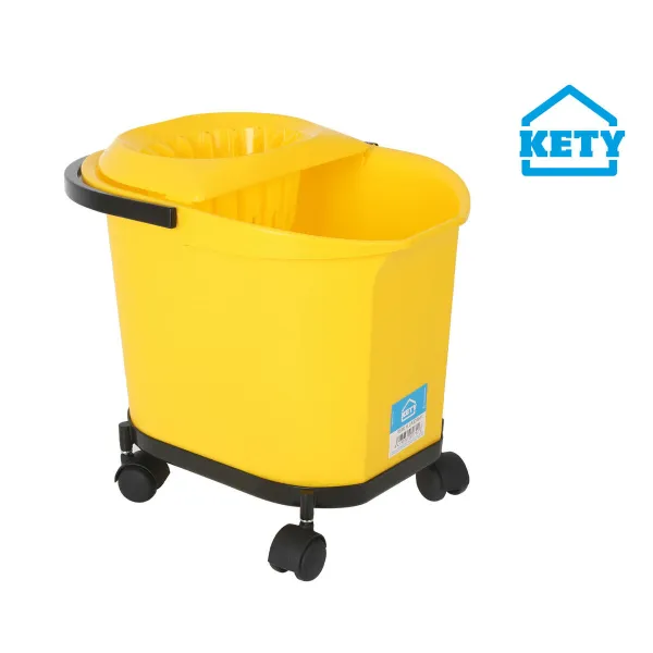 Ведро для мытья полов Kety Жёлтый 16 L 40,5 x 30 x 35 cm (6 штук)