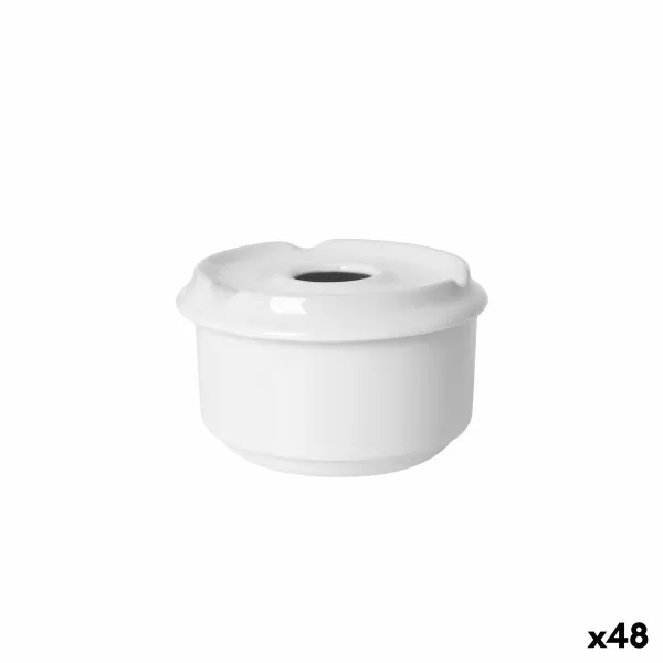 Pelnu trauks Balts 11 x 11 x 7 cm Viesmīlības bizness (48 gb.)