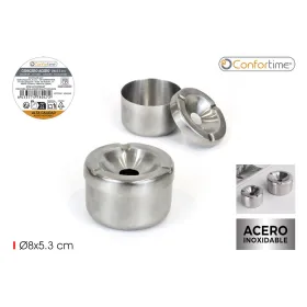 Ashtray Confortime Steel (24 Units)