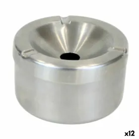 Ashtray Confortime Steel 10 x 5,5 cm (12 Units)