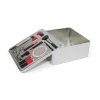 Универсальная коробка Confortime Make-Up Металл 19,7 x 19,7 x 8 cm (12 штук)