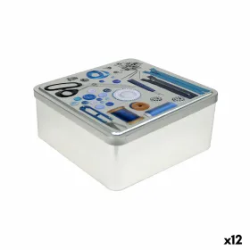 Универсальная коробка Confortime Tailor Металл 19,7 x 19,7 x 8 cm (12 штук)