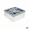 Универсальная коробка Confortime Tailor Металл 19,7 x 19,7 x 8 cm (12 штук)