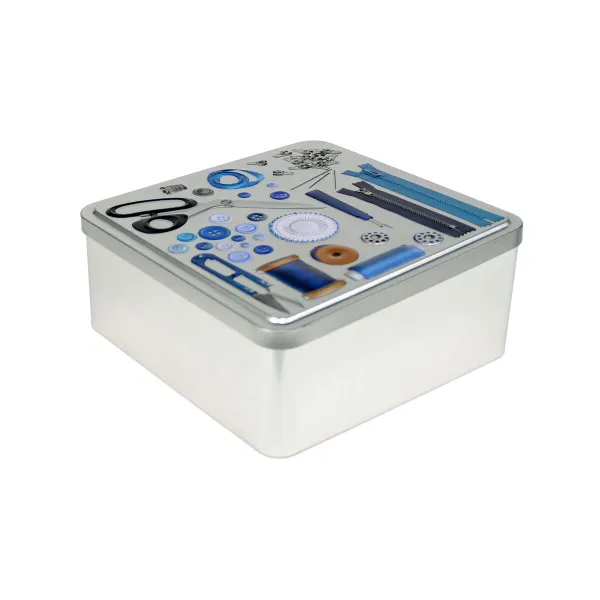 Универсальная коробка Confortime Tailor Металл 19,7 x 19,7 x 8 cm (12 штук)