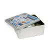 Универсальная коробка Confortime Tailor Металл 19,7 x 19,7 x 8 cm (12 штук)