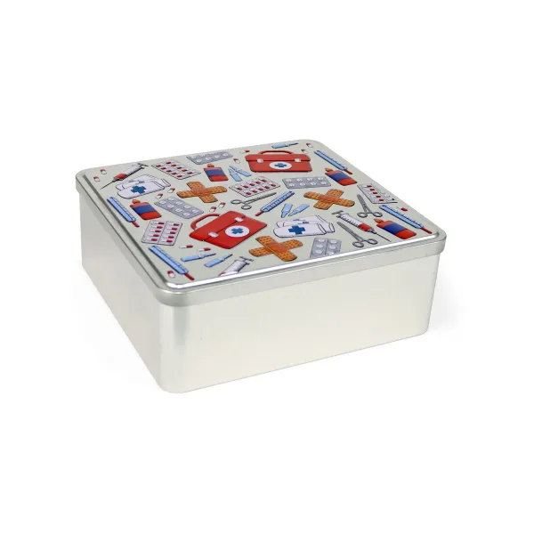 Universali dėžė Confortime Nurse Metalinis 23,7 x 22,2 x 8,9 cm (12 vnt.)