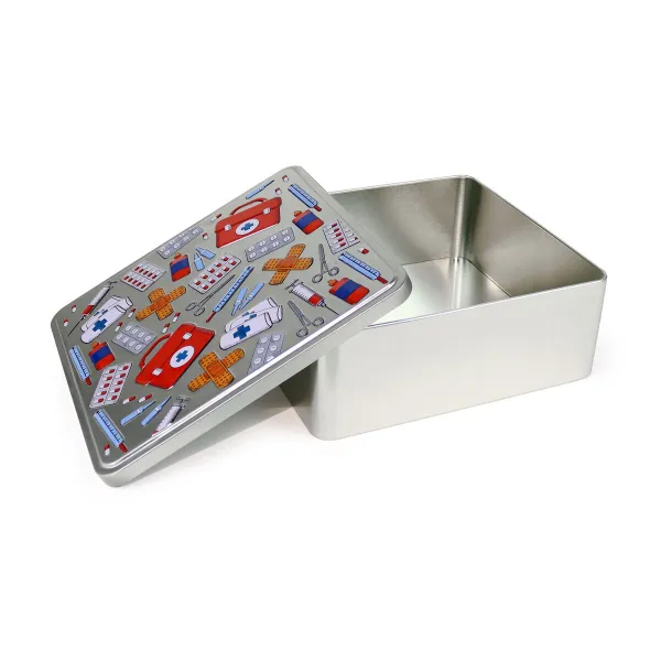 Monikäyttöinen laatikko Confortime Nurse Metalli 23,7 x 22,2 x 8,9 cm (12 osaa)