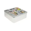Универсальная коробка Confortime Tools Металл 23,7 x 22,2 x 8,9 cm (12 штук)