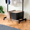 Pyörällinen takkiteline Confortime (6 osaa)