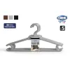 Set of Clothes Hangers Dem Colores Plastic 42 x 20 cm 5 Pieces (12 Units)