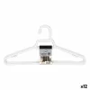 Set of Clothes Hangers Dem Colores Plastic 38 x 17,5 x 0,5 cm 10 Pieces (12 Units)